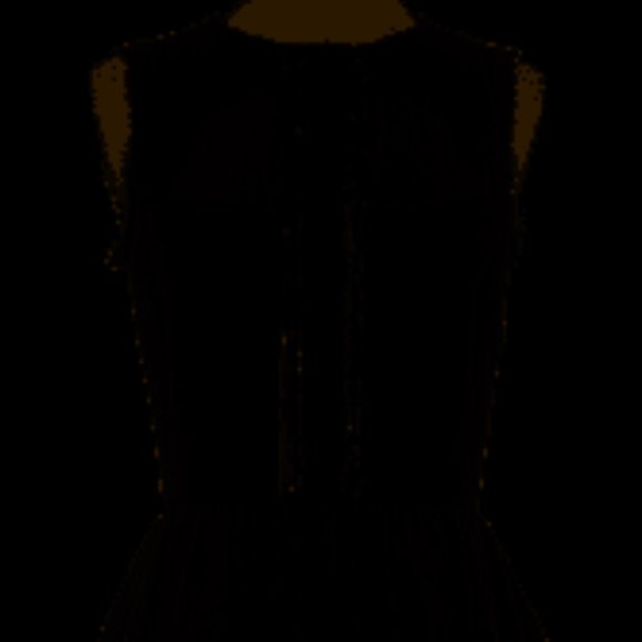 Jessica Simpson Fit & Flare Black Cocktail Dress Sz 8 - Picture 10 of 11